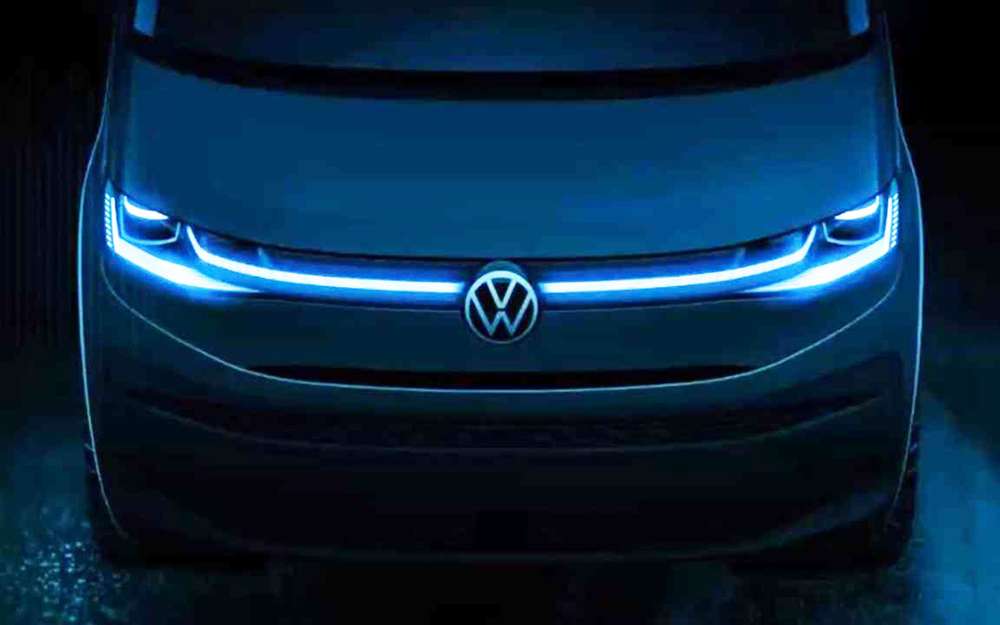 VW Multivan нового поколения: первое изображение