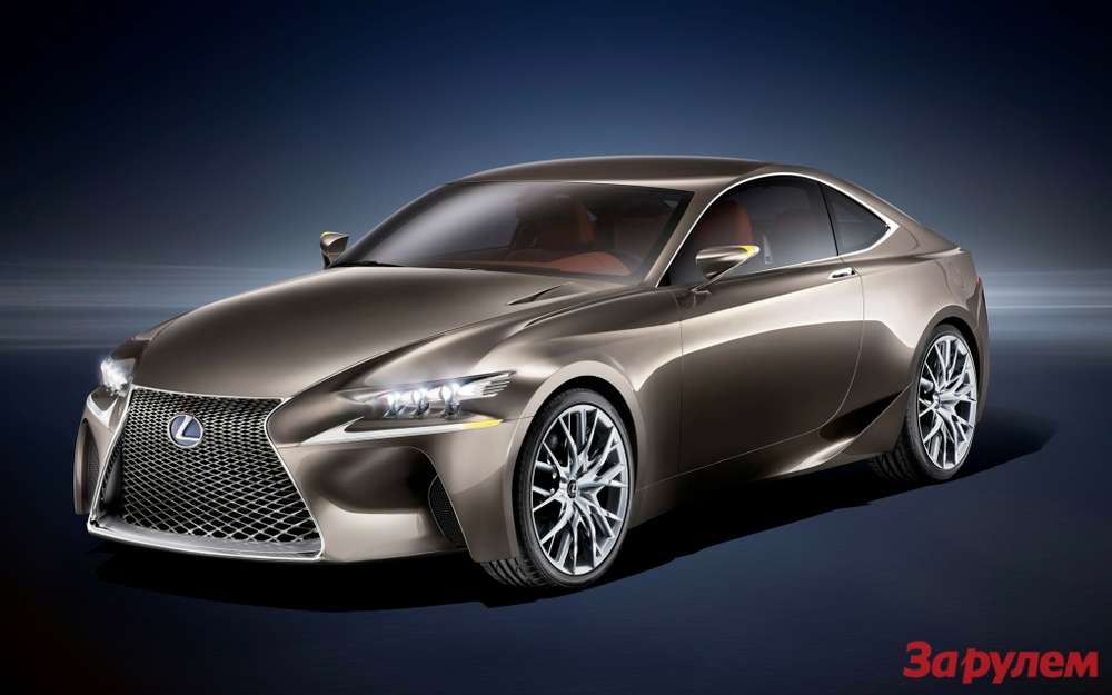 Lexus покажет в Париже концепт нового купе