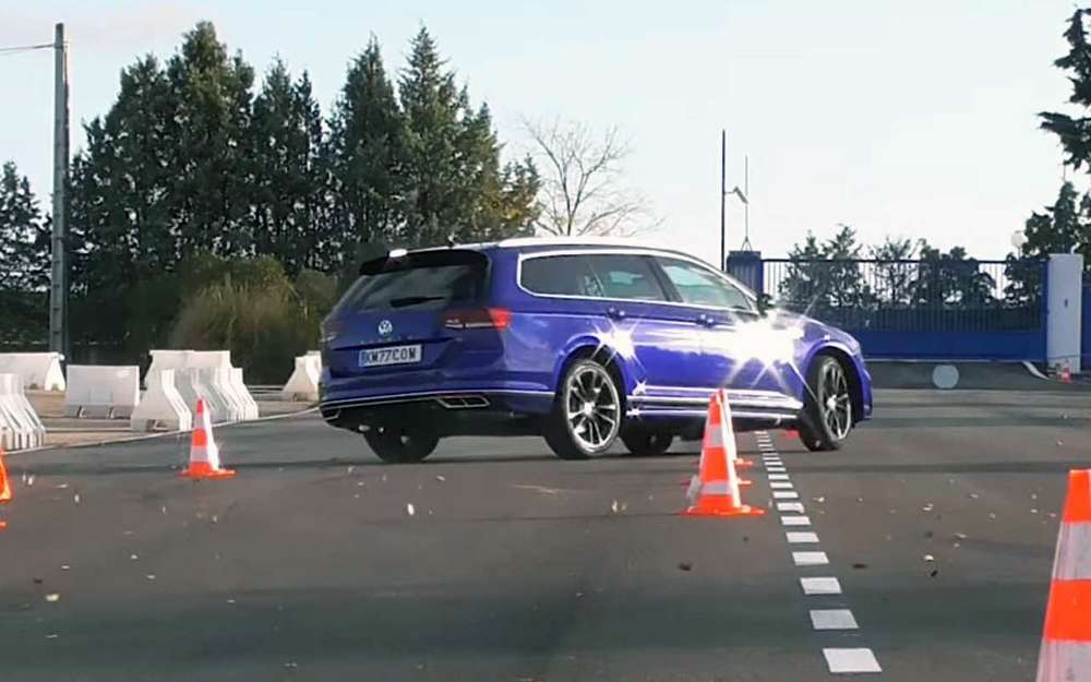 VW Passat: 4 км/ч не хватило, чтобы пройти «лосиный» тест