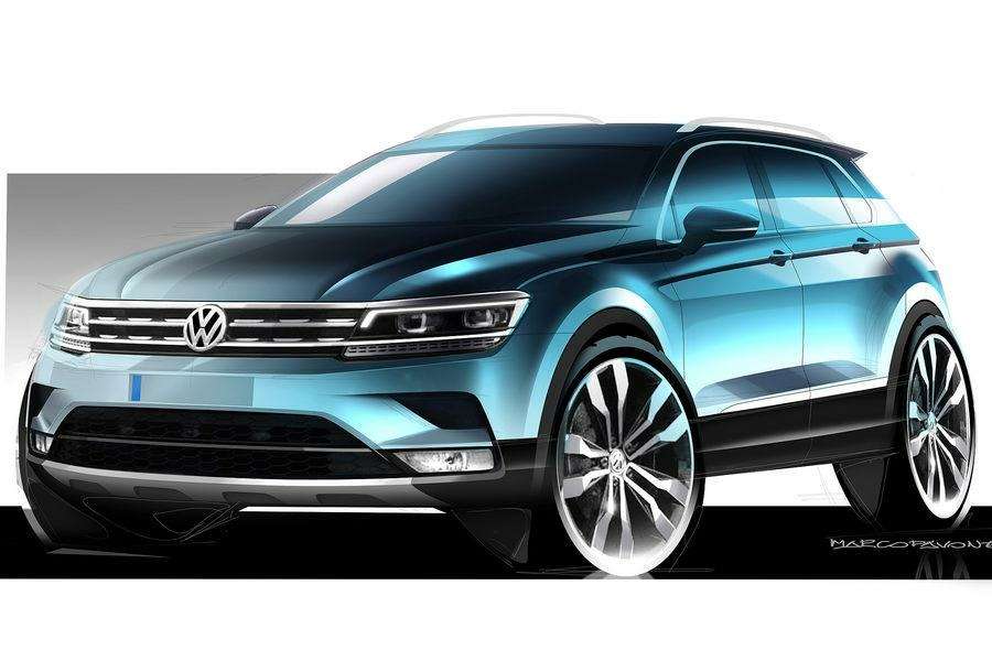 Volkswagen Tiguan выходит из сумрака