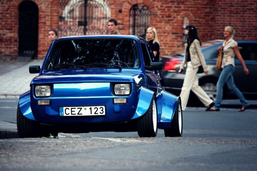 Так делают в Литве: сумасшедший Fiat 126p с наддувным двигателем (ФОТО, ВИДЕО)
