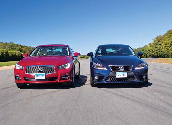 Consumer Reports раскритиковал Lexus IS 250 и Infiniti Q50