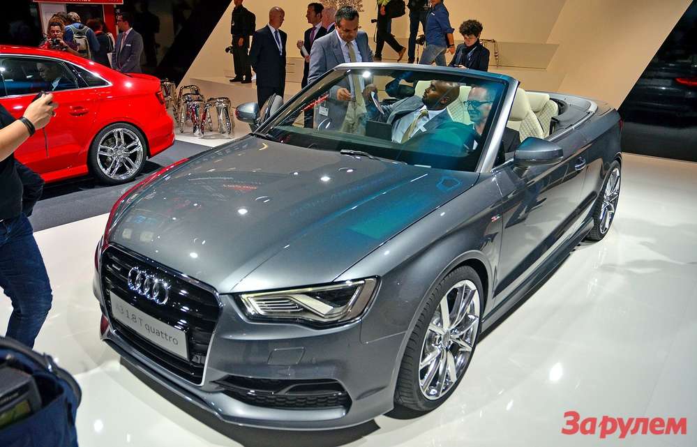 Audi показала новый A3-кабриолет (ВИДЕО)