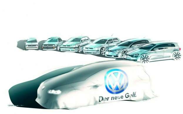 Volkswagen Golf седьмой генерации получил также новые мультимедийные системы и «прогрессивное» рулевое управление (видимо, с переменным передаточным отношением)