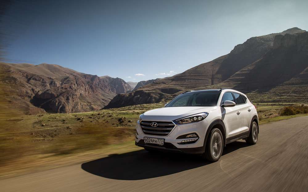 Испытываем Hyundai Tucson с бензиновым мотором 1.6 Turbo-GDI горами Армении