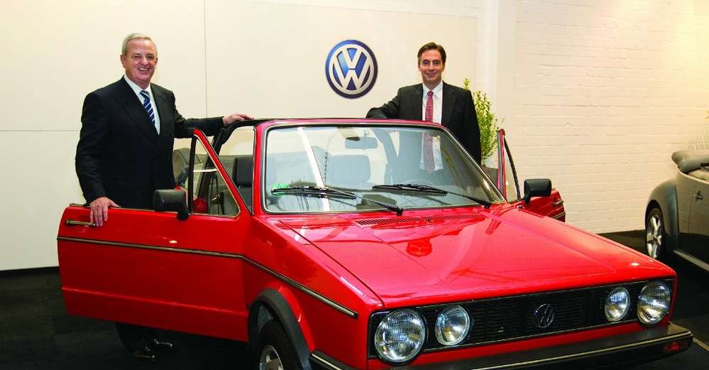 Глава совета директоров Volkswagen Мартин Винтеркорн посетил завод  Karmann.