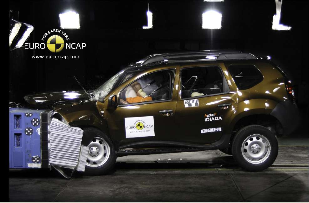 Dacia Duster получил &quot;тройку&quot; на тестах EuroNCAP