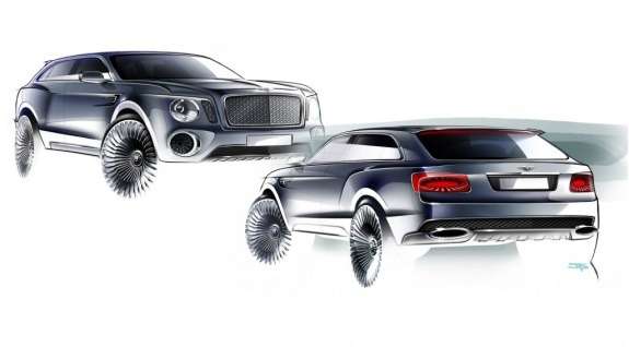 Bentley EXP 9 F - еще и демонстрация последних дизайнерских идей фирмы, которые мы вскоре увидим на серийных машинах