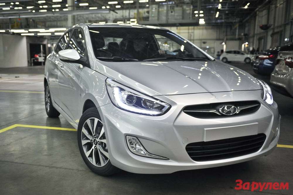 Hyundai запустил производство обновленного Solaris 