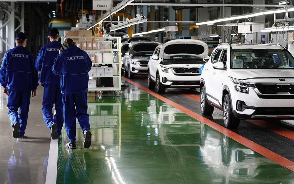 «Автотор» остановит выпуск Hyundai и Kia на три недели