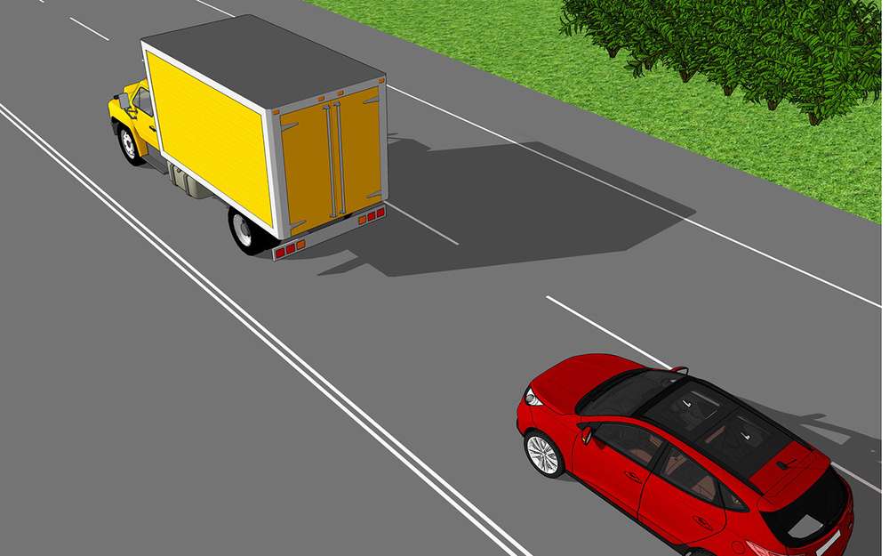 Тест на нервы: как обогнать чертов грузовик?!