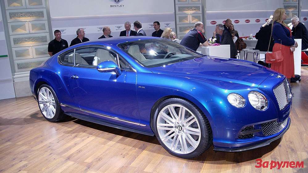 В Москве представлен самый быстрый Bentley
