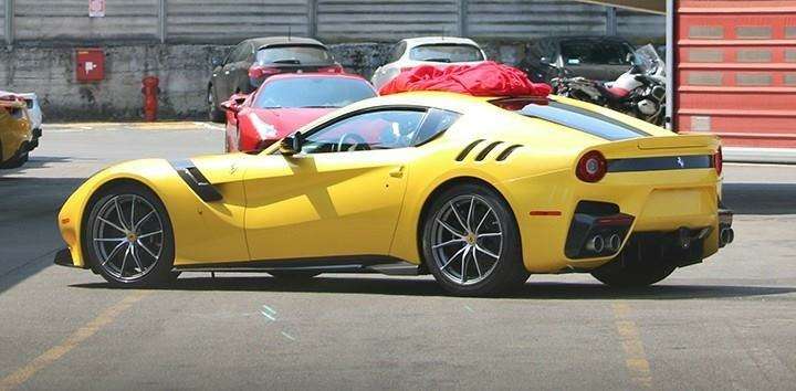 Экстремальный Ferrari F12 GTO готовится к старту