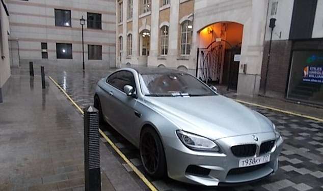 Лондонская полиция бессильна перед BMW M6 на российских номерах