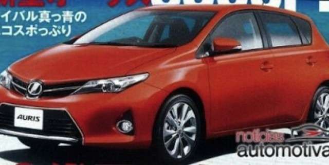 Первые фото новой Toyota Corolla/Auris утекли в Сеть