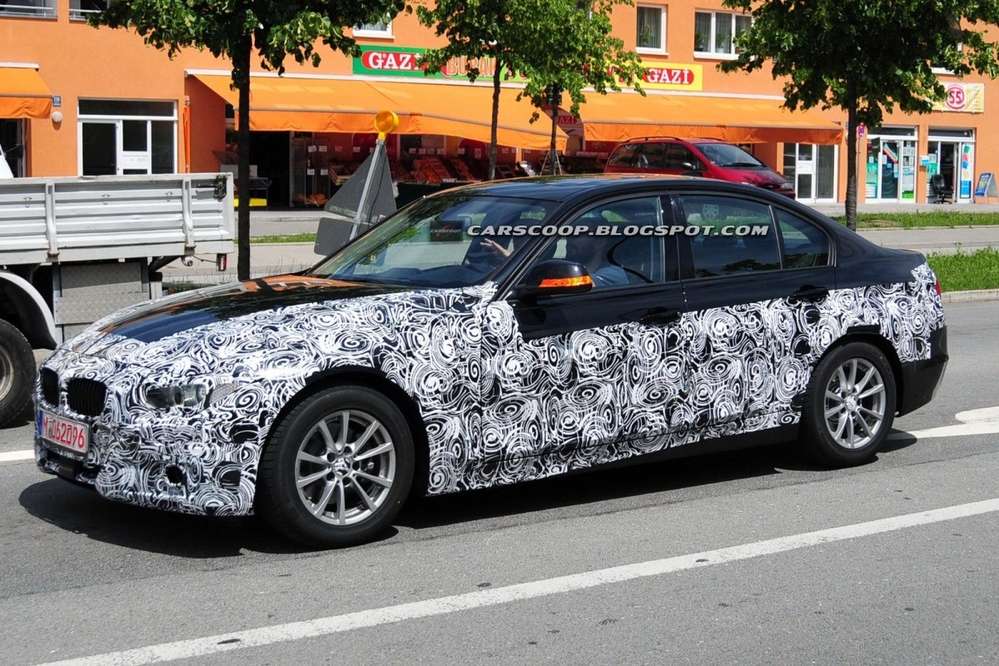 Новая BMW 3-серии почти полностью «разделась»