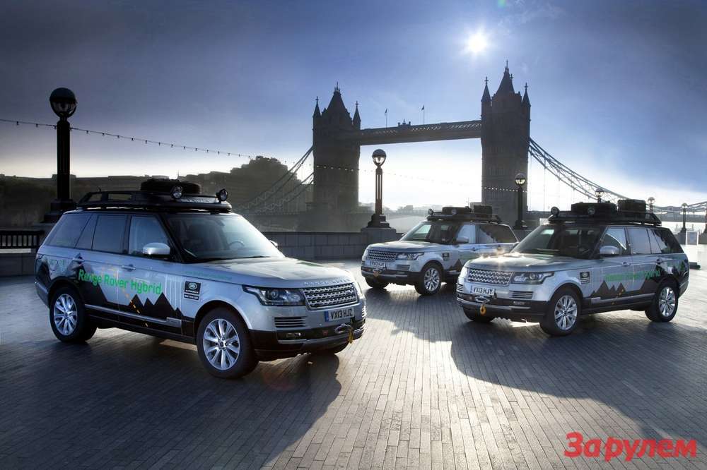 Range Rover hybrid и 9-ступенчатый Evoque: первый взгляд