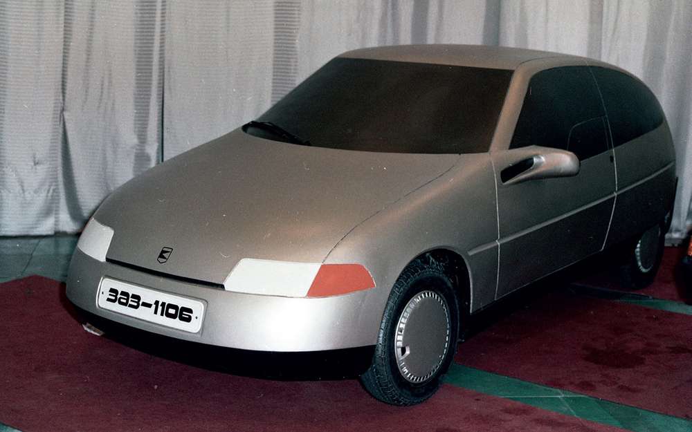 ЗАЗ‑1106 - пластиковый макет конца 1980-х.