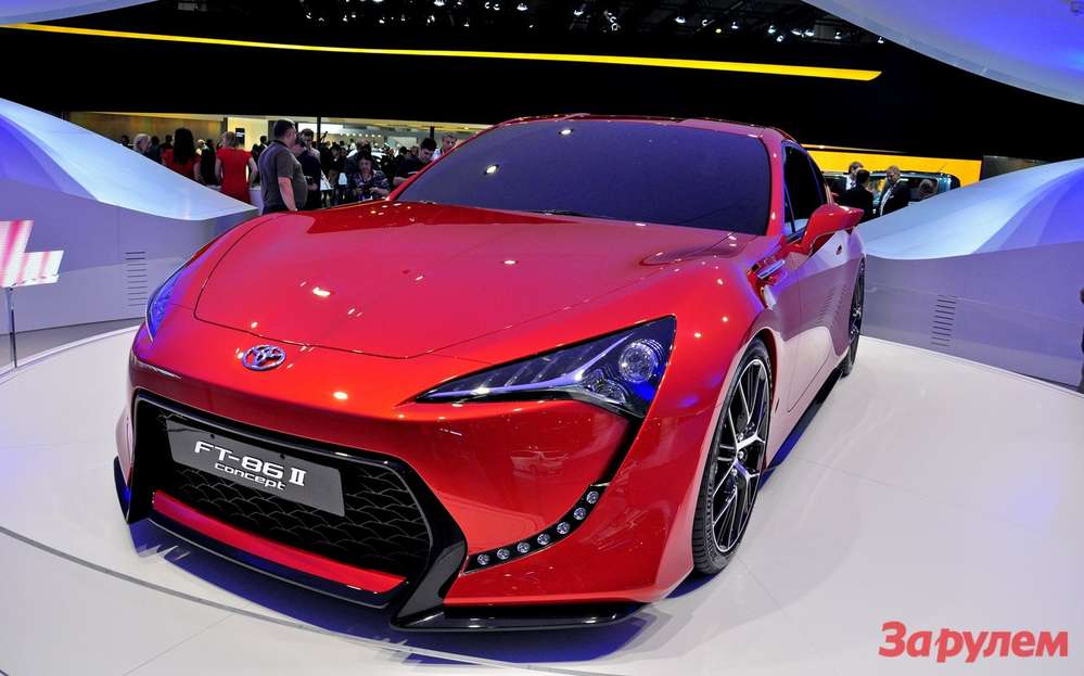 Toyota снова показала прототип спорткупе FT