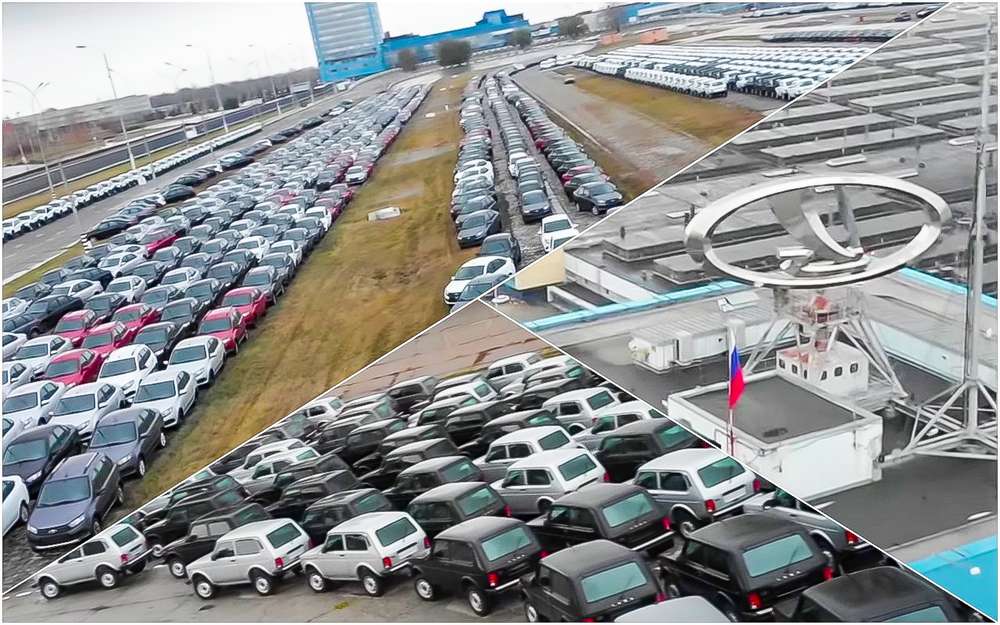 На АВТОВАЗе хранятся тысячи недоукомплектованных автомобилей