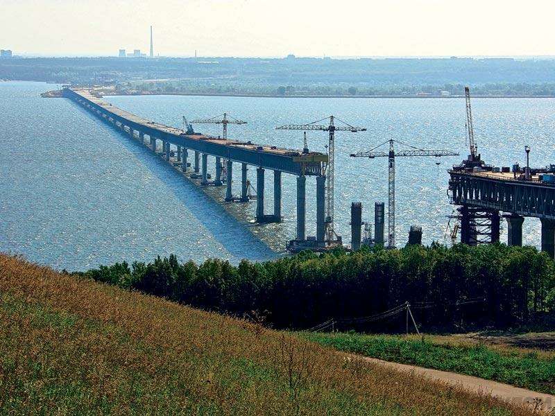 Самый длинный мост в Европе близок к завершению.