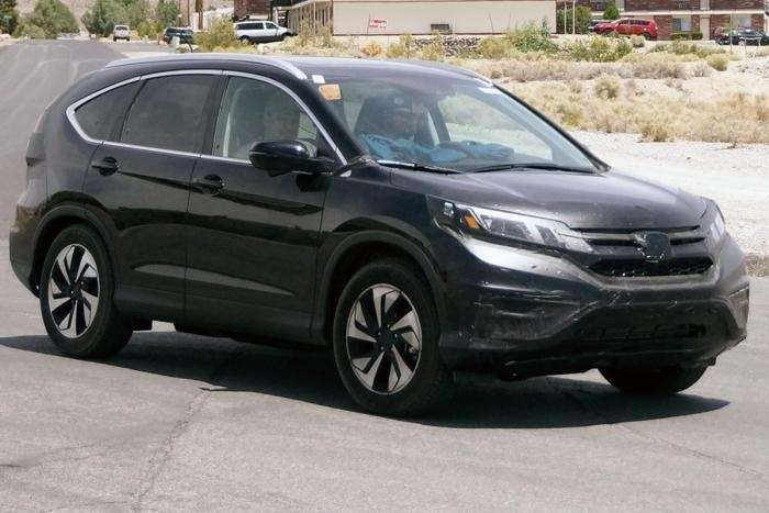 Honda тестирует обновленный кроссовер CR-V