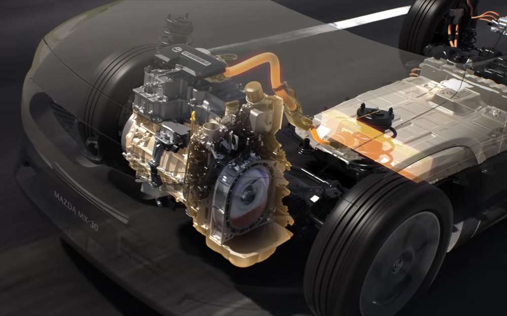 Все особенности нового роторного мотора Mazda в одном видео