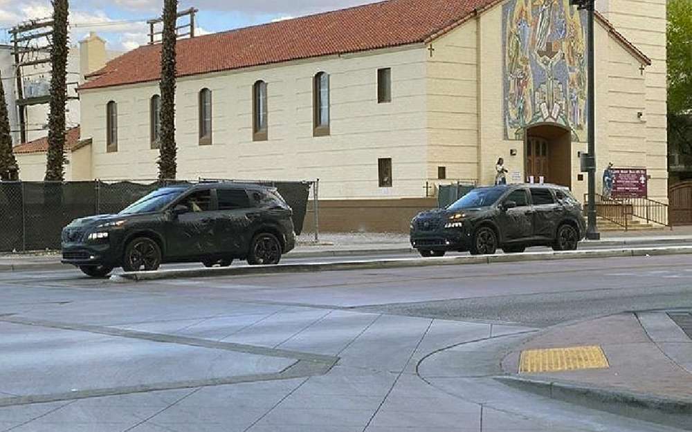 Nissan заканчивает тесты X-Trail. В пустом Лас-Вегасе