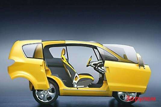 Концепт-кар Opel TRIXX 2004 года