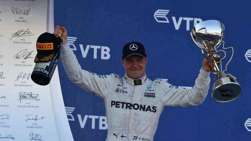 Гран-При России - стал первой победой Валттери Боттаса в Формуле 1.
