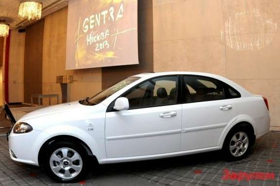 Chevrolet Gentra продается в России под маркой Daewoo
