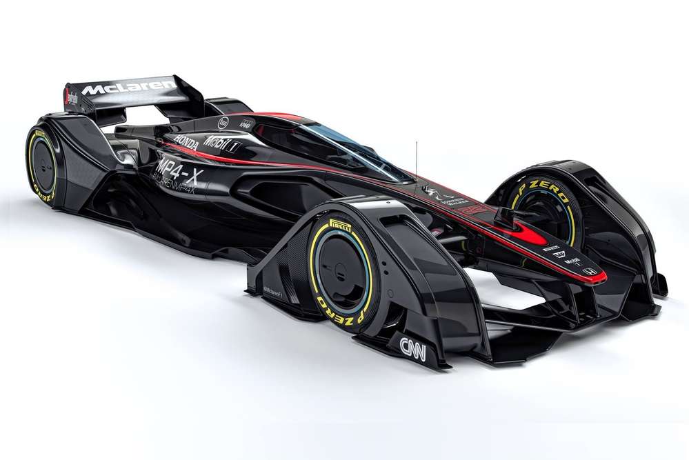 McLaren MP4-X concept: рули мозгом, а не руками! (ВИДЕО)