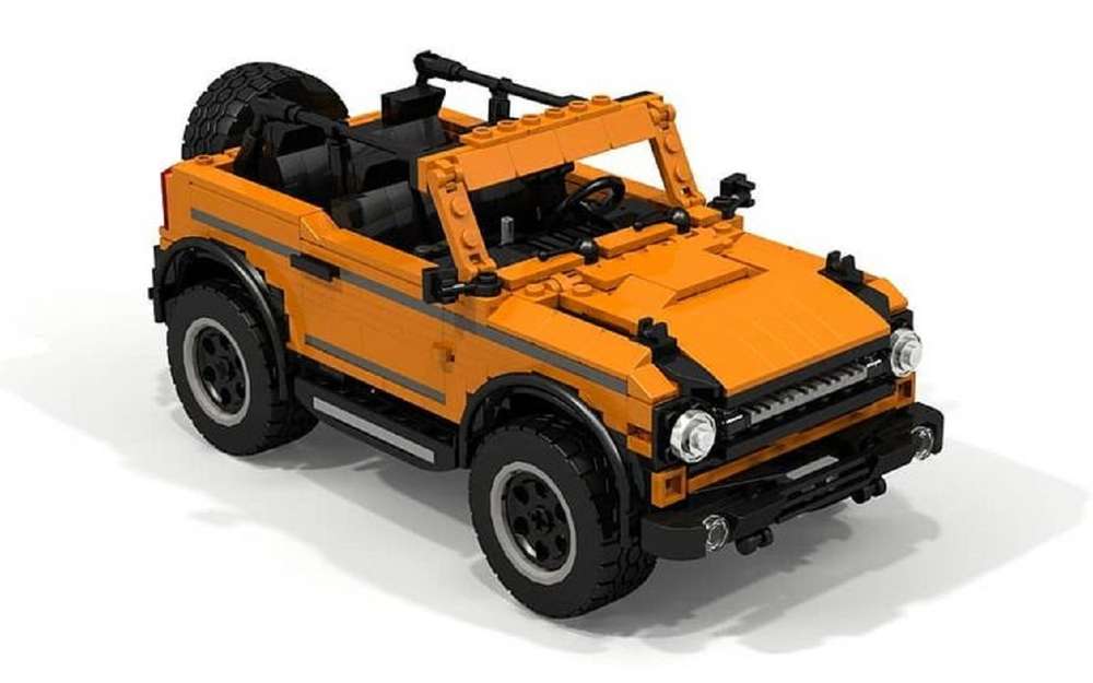 Посмотрите на Ford Bronco, который превратили в модель Lego