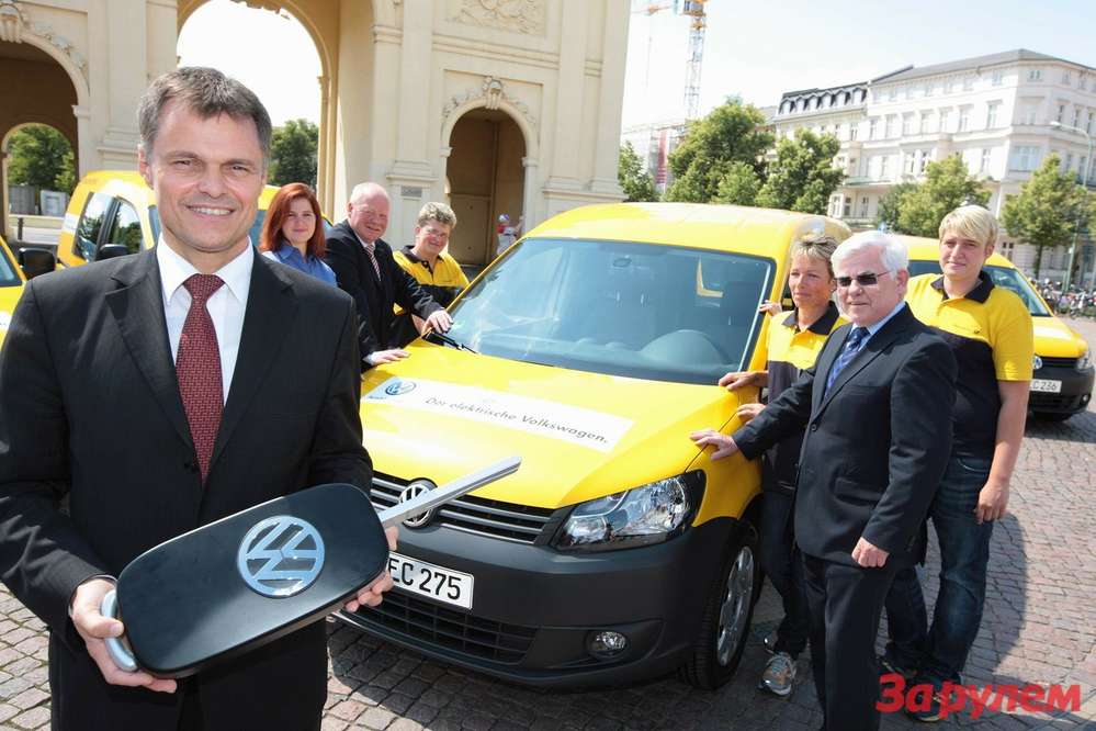 Volkswagen Caddy BlueMotion встал на службу немецкой почты