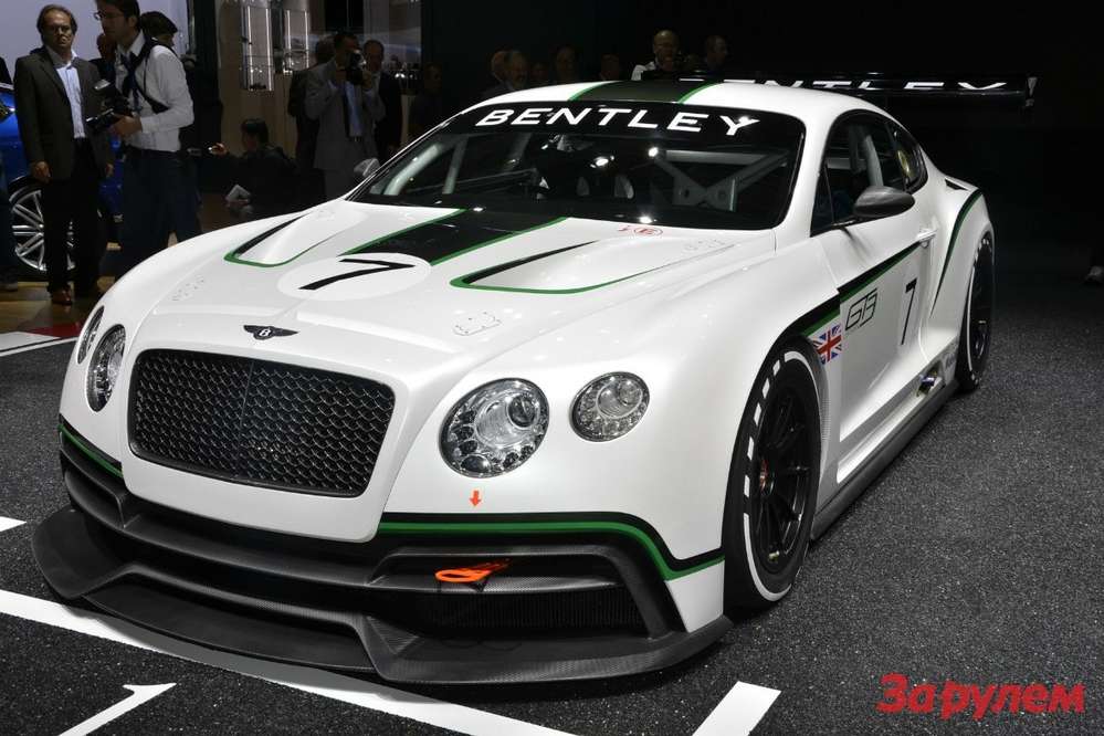 Bentley возвращается в автоспорт с болидом Continental GT3