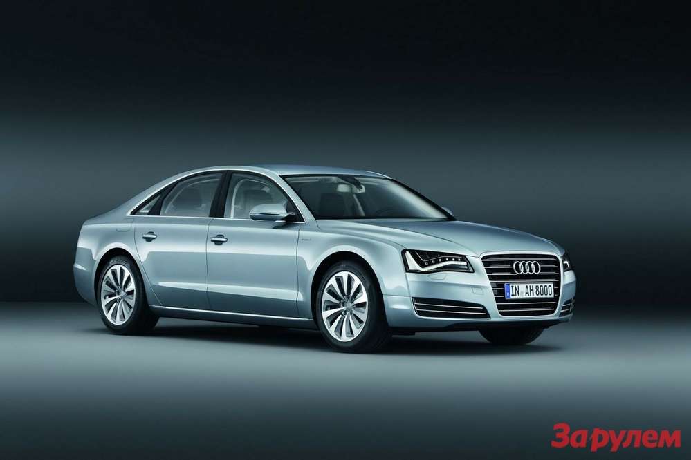 Audi рассказала о серийном A8 Hybrid до Франкфурта