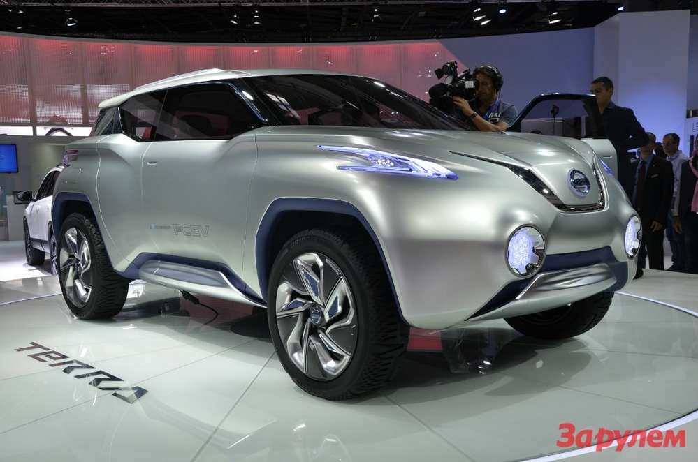 Nissan показал в Париже концепт электрокроссовера TeRRA