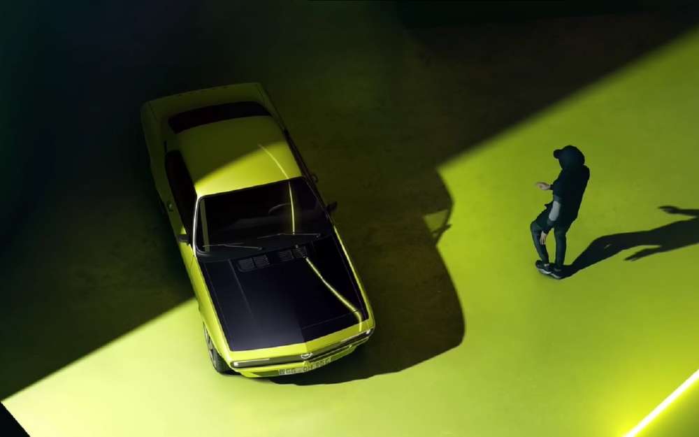 Opel сделает мощный электромобиль в стиле ретро