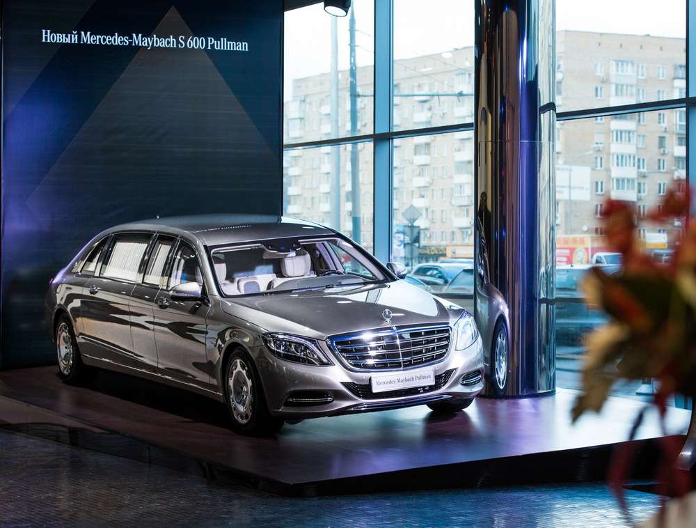 Новый Mercedes-Maybach Pullman добрался до Москвы