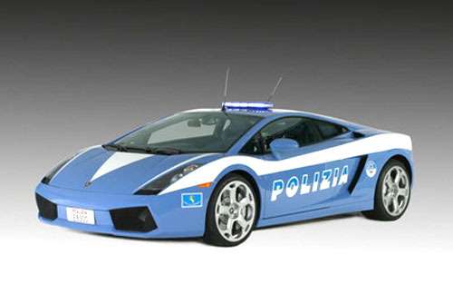 Итальянская полиция пересела на Lamborghini