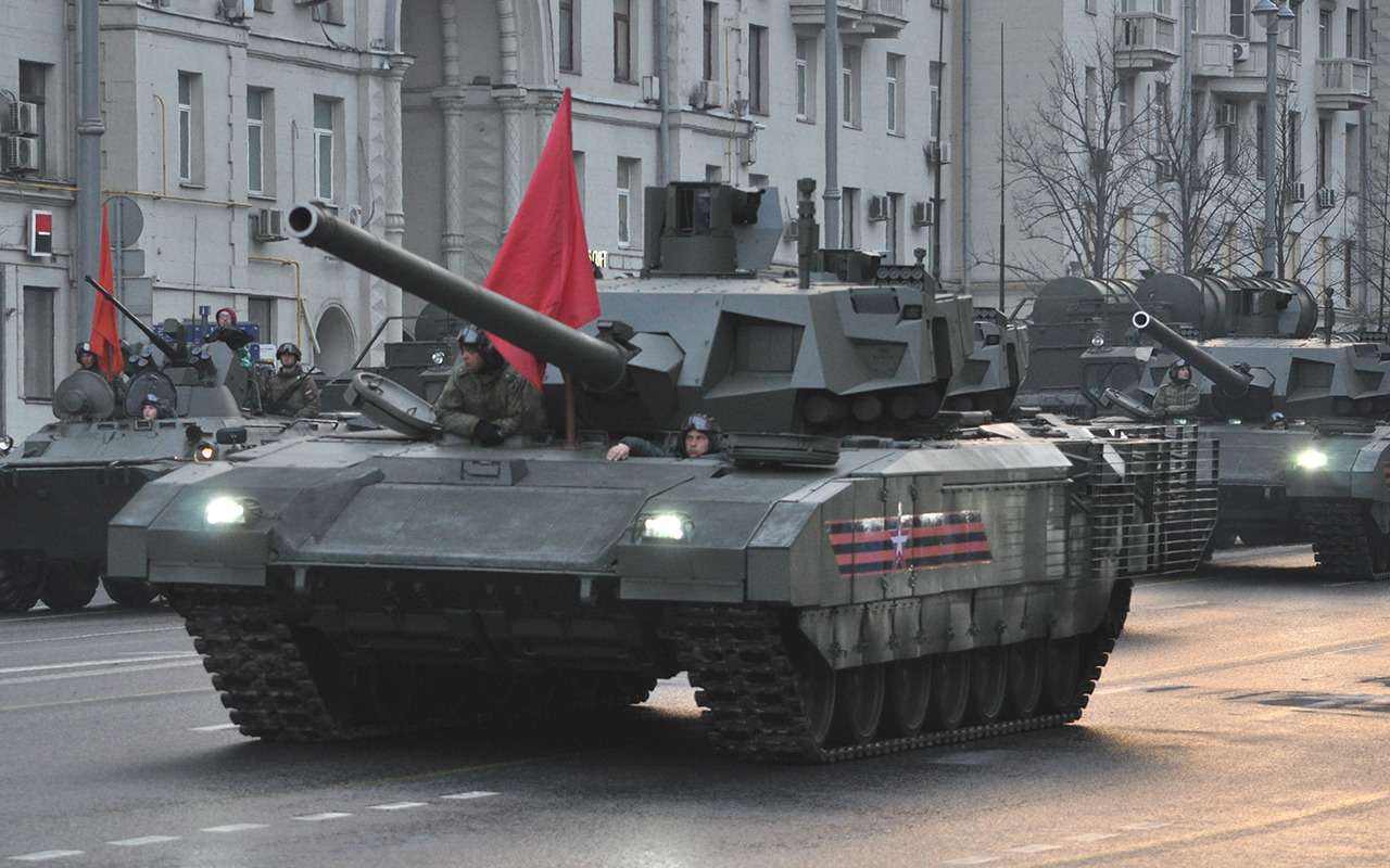 Против Леопардов и Абрамсов  чем вооружен новейший российский танк