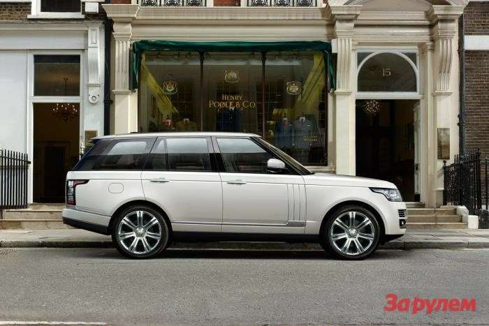 Range Rover представят в виде внедорожного лимузина