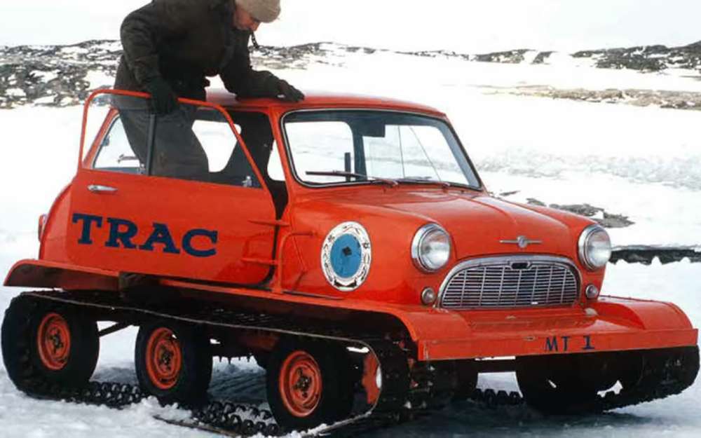 Самый симпатичный вездеход Антарктиды - на базе Mini