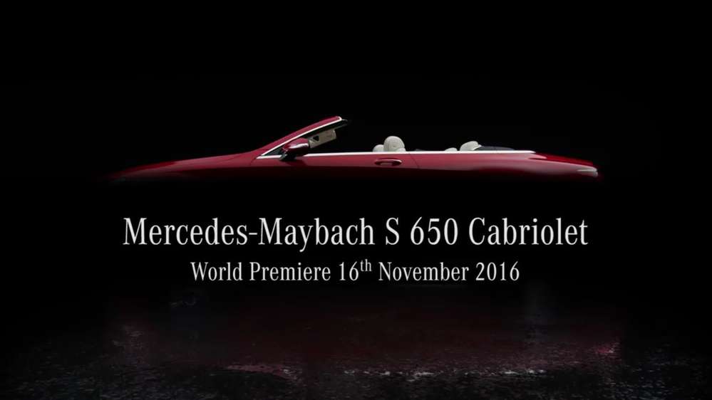 Триста аристократов: Mercedes-Maybach анонсировал короля среди кабриолетов