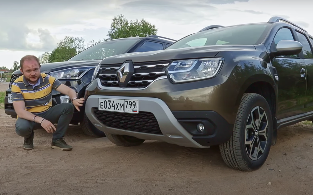 Renault Duster или Hyundai Creta с полным приводом? Видео