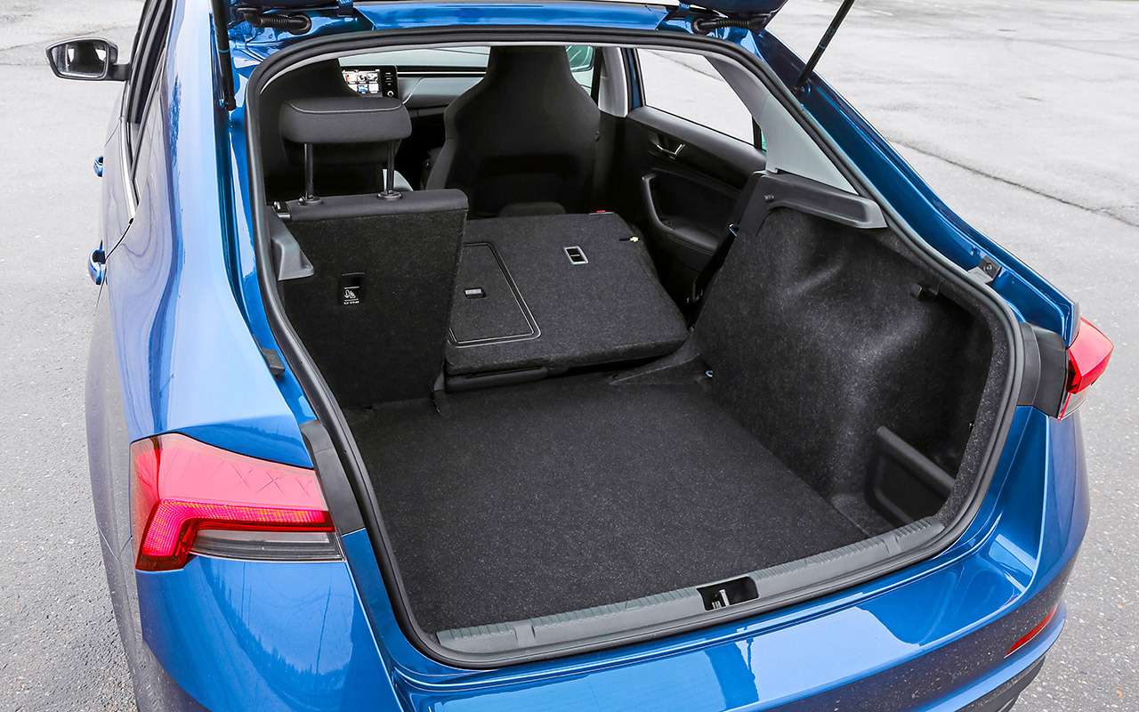 Новая Skoda Octavia 2020 багажник