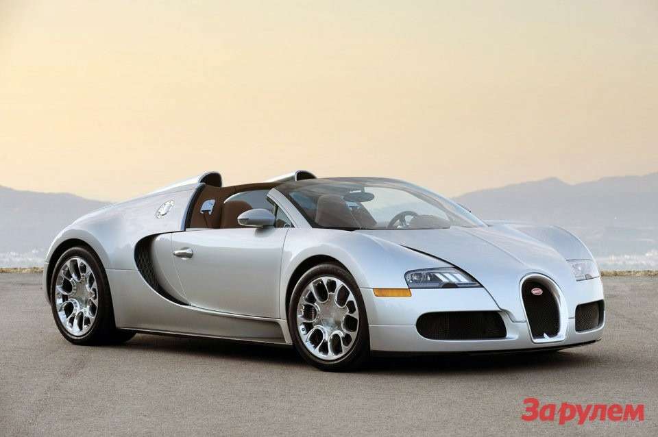 Bugatti готовит более мощный Veyron Grand Sport