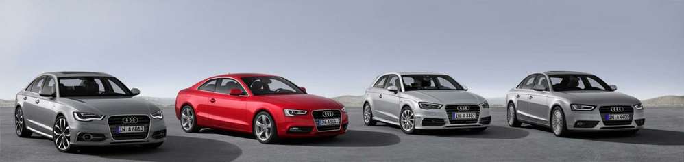 Audi представит сверхэкономичные модели A4, A5, A6