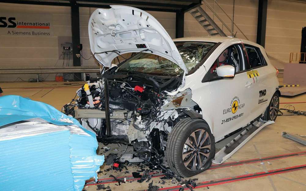 Renault снова получил 0 звезд на тестах Euro NCAP