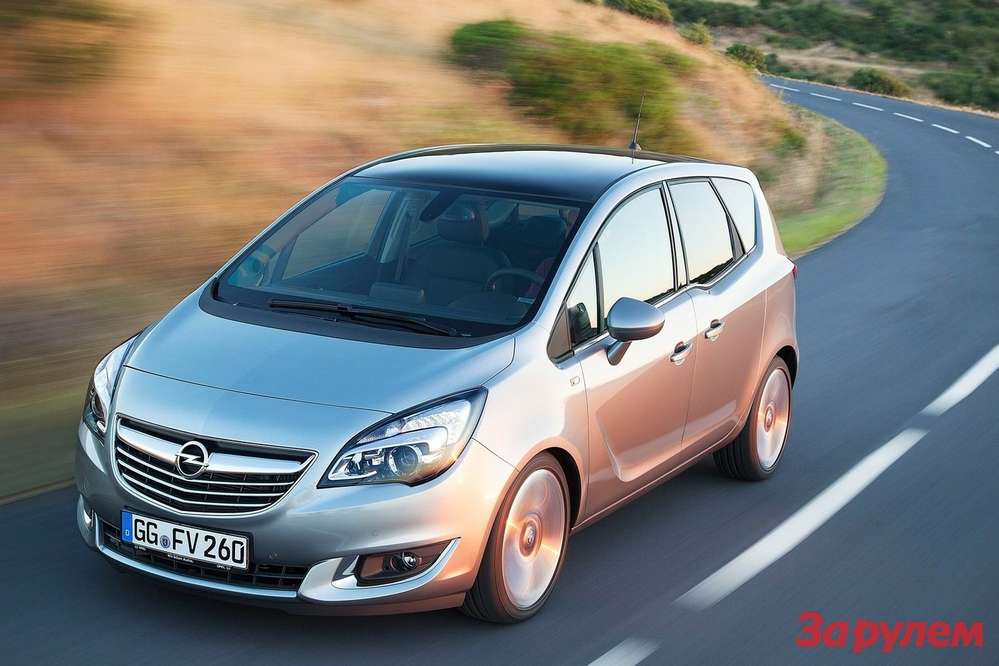 Обновление принесло Opel Meriva новые КП и мотор
